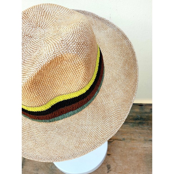 Exquisite J rankų darbo vasarinė skrybėlė